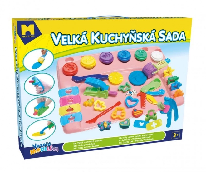 Veliki kuhinjski set s podlogom