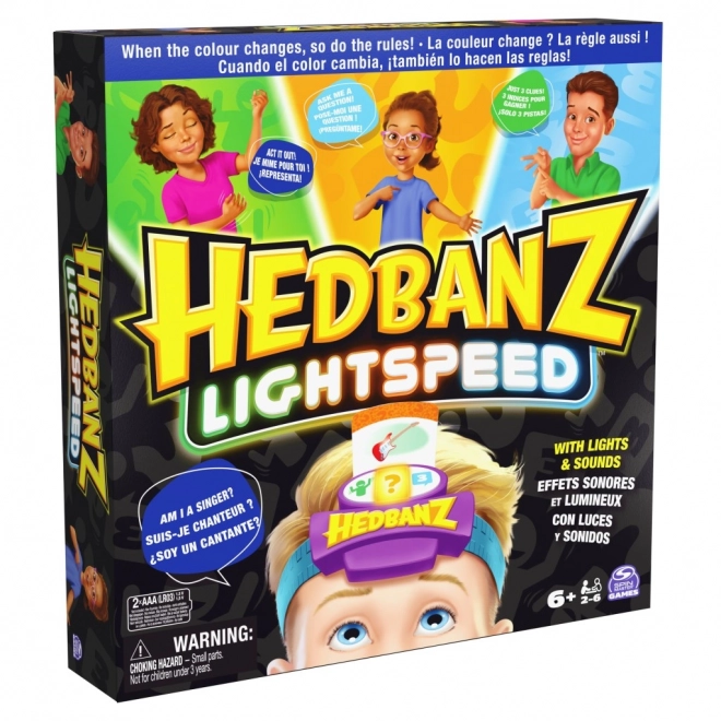 Društvena igra Hedbanz Lightspeed