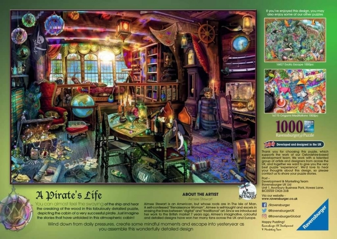Ravensburger slagalica od 1000 dijelova: Piratski život