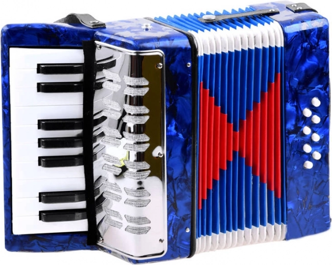 Dječji glazbeni harmonika Harmonia – Plava