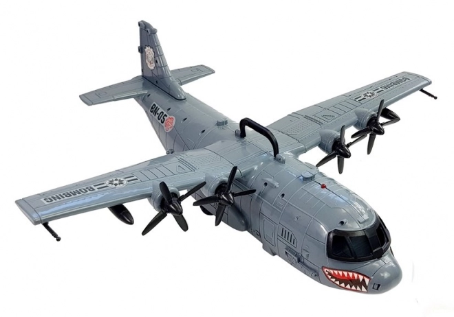 Svjetla i zvukovi aviona na vojnoj bazi