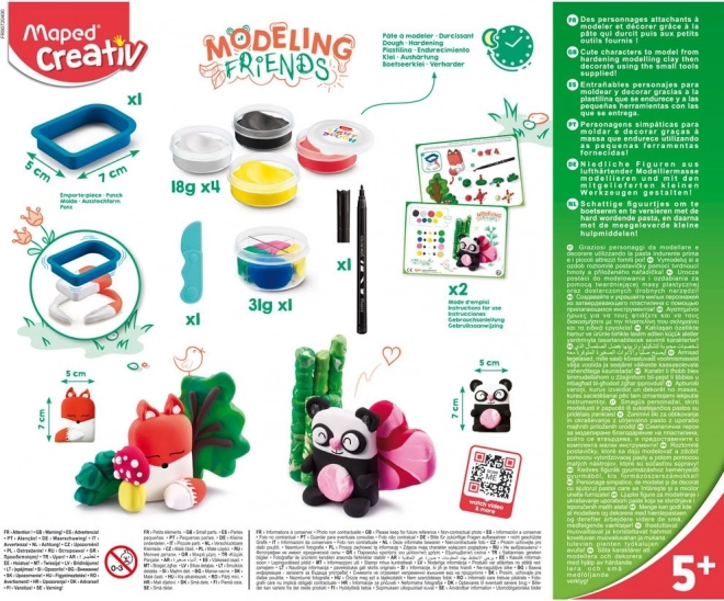 Kreativni set Maped Creativ - Modeliranje figurama
