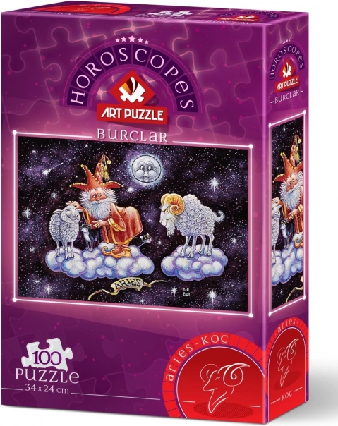 Puzzle znak zodijaka Ovan 100 dijelova