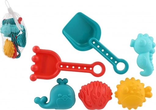 Set za pijesak s lopaticom i grabljicama za djecu