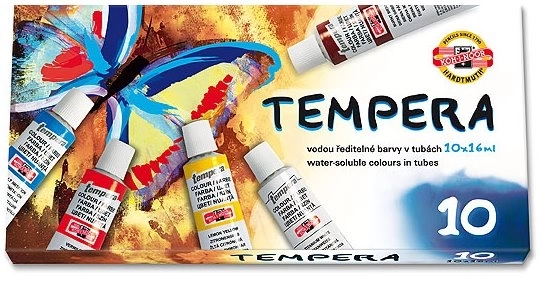 Tempere boje KOH-I-NOOR 10x16ml Leptir