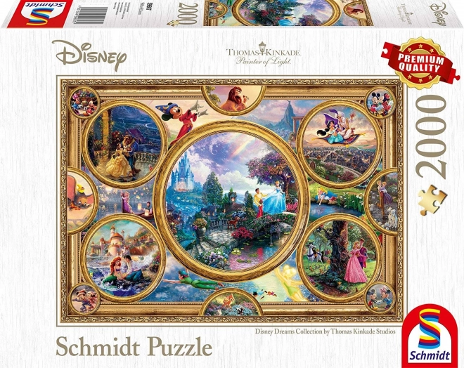Puzzle Disney kolaž 2000 dijelova