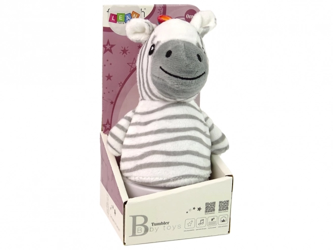 Dječja ljuljačka zebra s lampicom i melodijom
