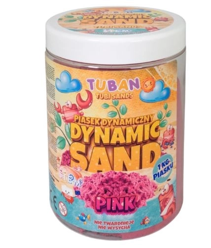 Ružičasti dinamički pijesak 1 kg