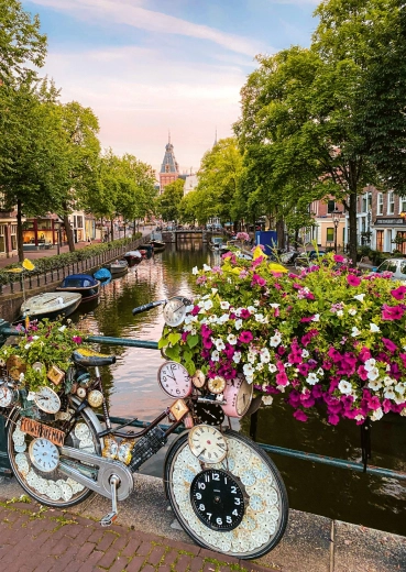 Ravensburger puzzle Cvijeće iz Amsterdama 1000 dijelova