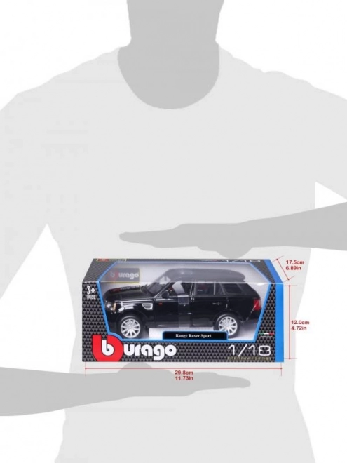 Model Range Rover Sport crni