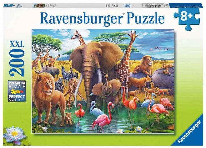 Puzzle 2D 200 dijelova – divlje životinje RAVENSBURGER