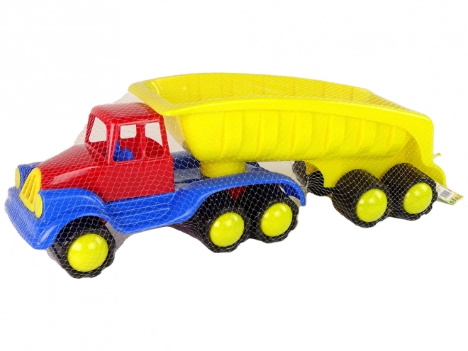 Veliki žuti kamion s prikolicom 45 cm