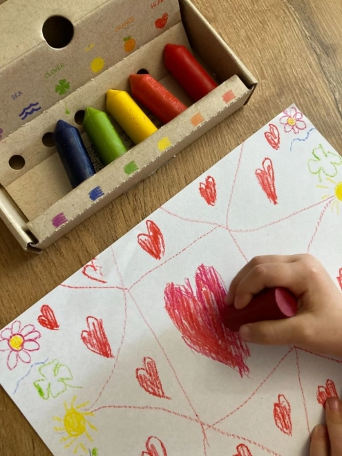 Ekološke voštane bojice Junior 6 kom