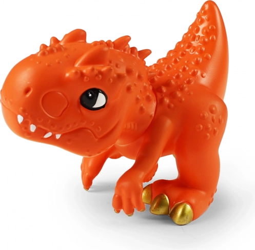 Narančasti dinosaur 14 cm