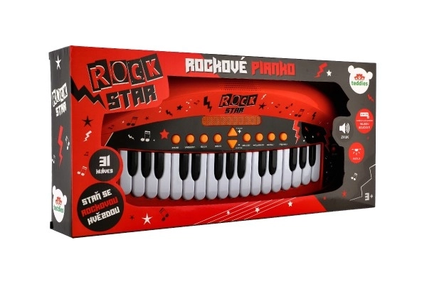 Dječje klavirčić ROCK STAR s 31 tipkama