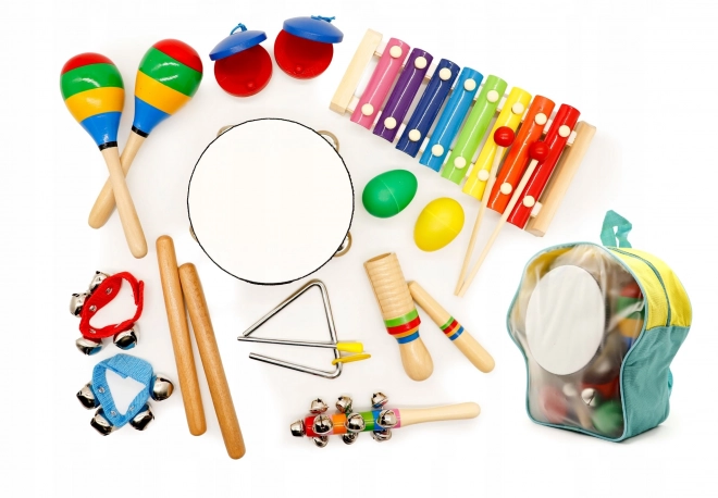 ECOTOYS Glazbeni set u ruksaku