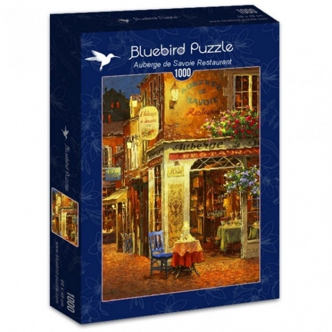 Puzzle Restauracija Auberge de Savoie 1000 komada od Bluebird