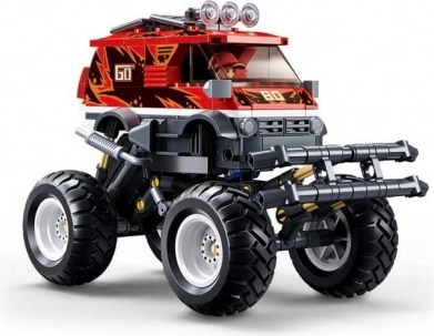 Sluban Power Bricks navijajući off-road, crveni, 261 dijel