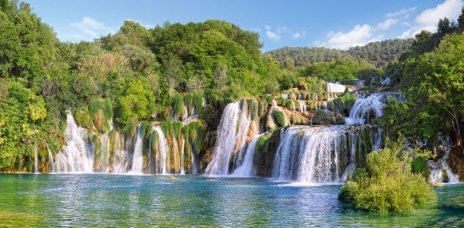 Slagalica 4000 dijelova slapovi KRKA, Hrvatska CASTORLAND