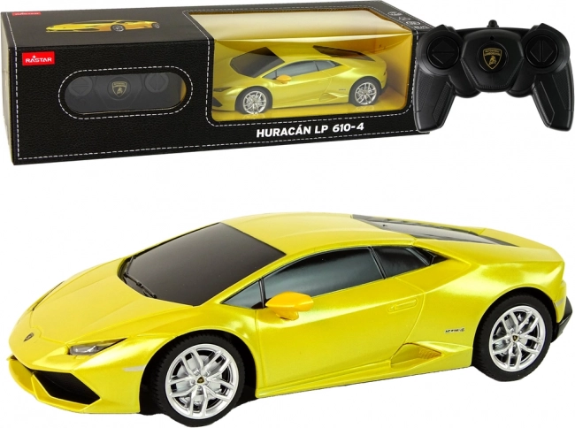 RC auto LAMBORGHINI Huracán 1:24 žuto Rastar