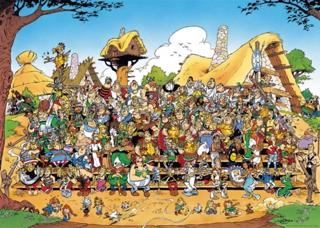 Ravensburger Puzzle Asterix i Obelix: Obiteljska fotografija 1000 dijelova