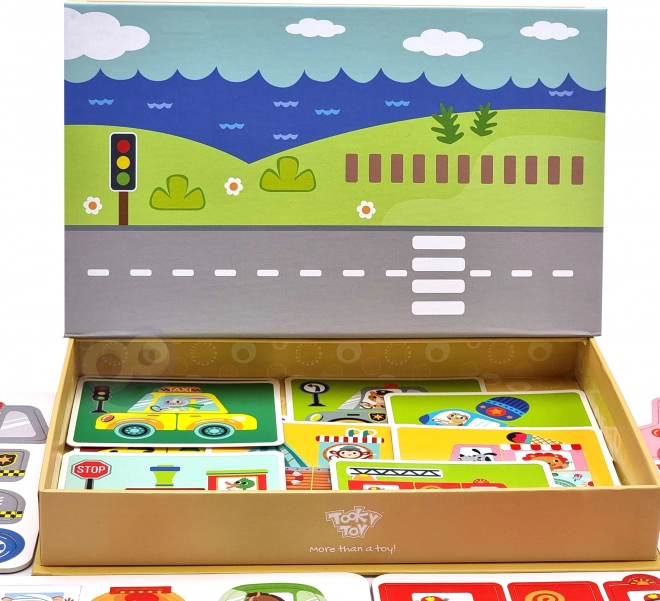 Tooky Toy Magnetički Montessori Ormarić s 80 Dijelova