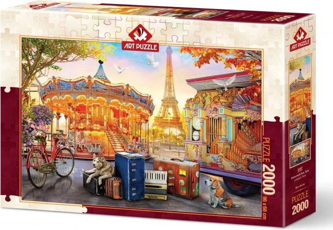 Puzzle Lunapark u Parizu 2000 dijelova
