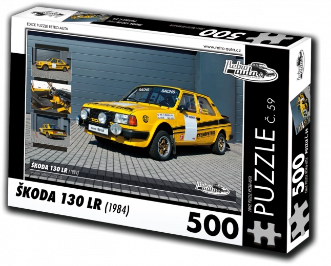 Puzzle RETRO-AUTA Škoda 130 LR 500 dijelova