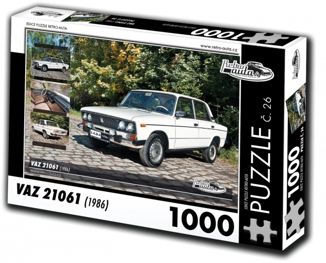 Slagalica RETRO-AUTA VAZ 21061 (1986) – 1000 dijelova
