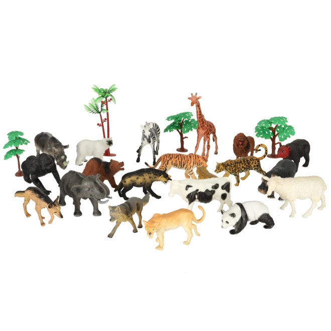 Zoo životinjske figure - 51 komada