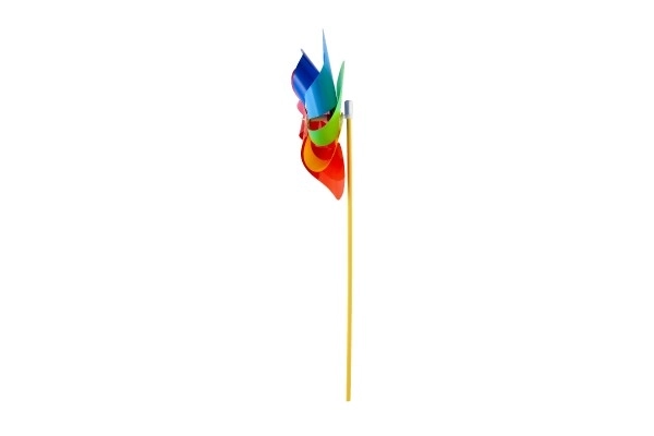 Vjetrenjača promjer 22 cm šareni dugin plastika 47 cm