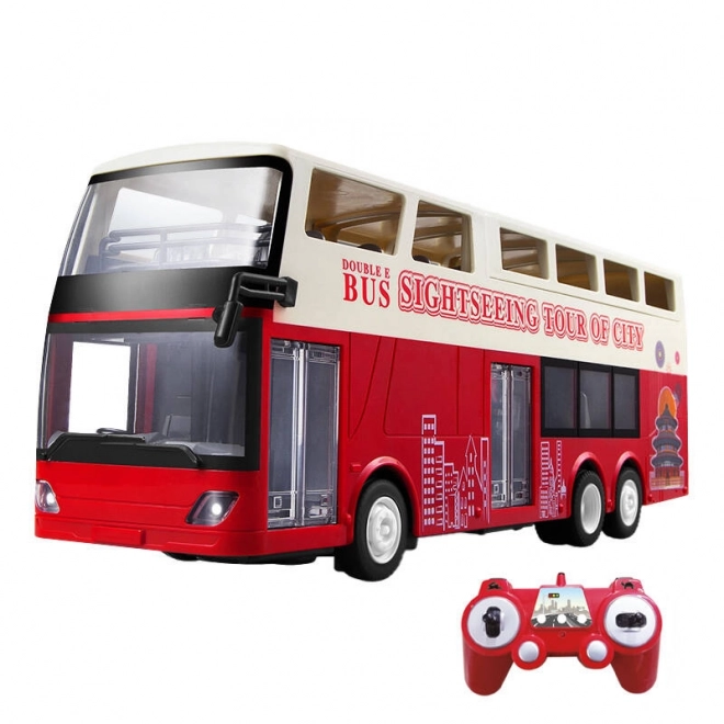 Daljinski upravljan RC autobus 1:18 Double Eagle (crveni) E640-003