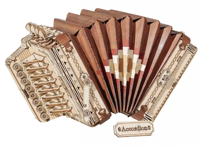 Harmonika - 3D drvena maketa