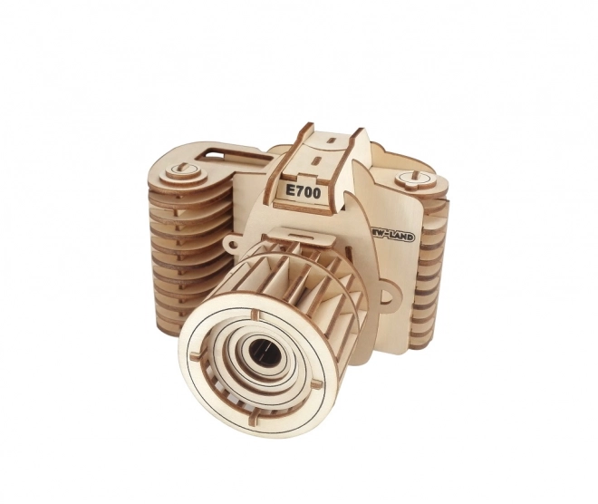 Drvene 3D Puzzle Fotoaparat od Woodcraft
