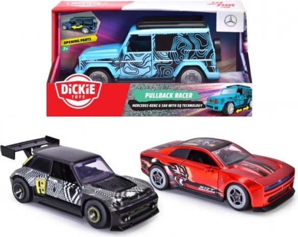 automobil na zamašnjak pullback racer 15 cm s otvarajućim vratima