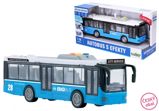 Autobus s efektima 29 cm - češka ambalaža