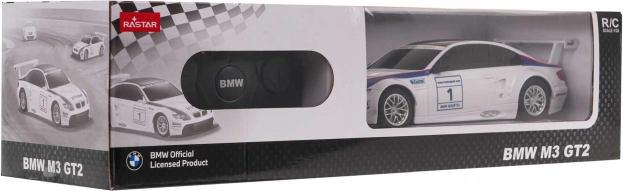 Daljinski upravljani automobil BMW M3 1:24 (bijeli) od RASTAR