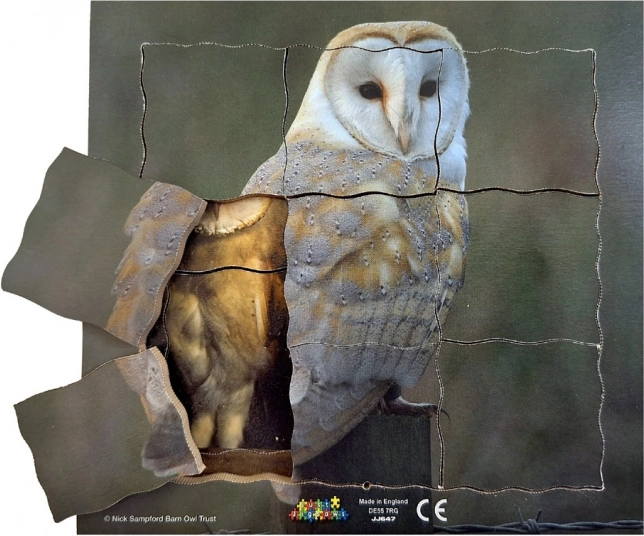Just Jigsaws Sova i njezin životni ciklus - drvene slojevite puzzle