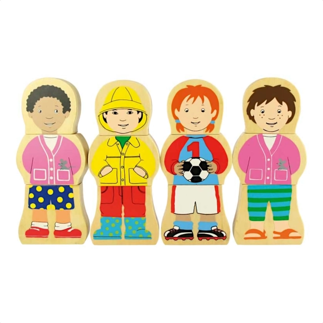 Bigjigs Toys drvene magnetne slagalice – nacionalnosti