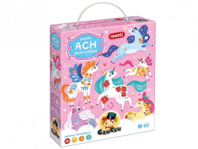 Puzzle Ach Jednorog 60 komada