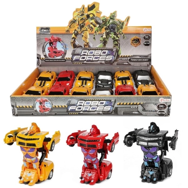 Teddies Transformer auto i robot