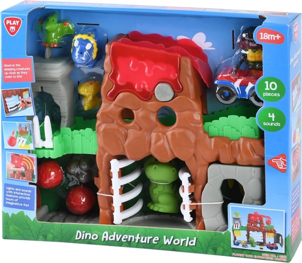 set avanturistički svijet dinosaura sa zvukovima i svjetlima