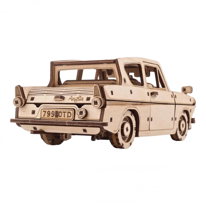 Ugears 3D drvene mehaničke puzzle Harry Potter Leteći Ford Anglia