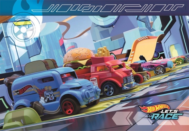 CLEMENTONI Puzzle Hot Wheels 2x60 komada