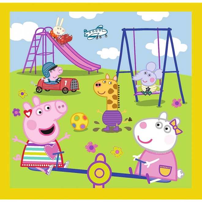 Puzzle 3u1 - Prase Peppa