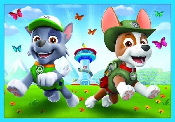 Puzzle Paw Patrol Psići u ophodnji 10u1 Pouzdan tim u kutiji 40x27x6cm