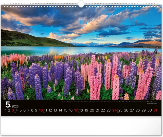 Zidni kalendar Krajine 2026