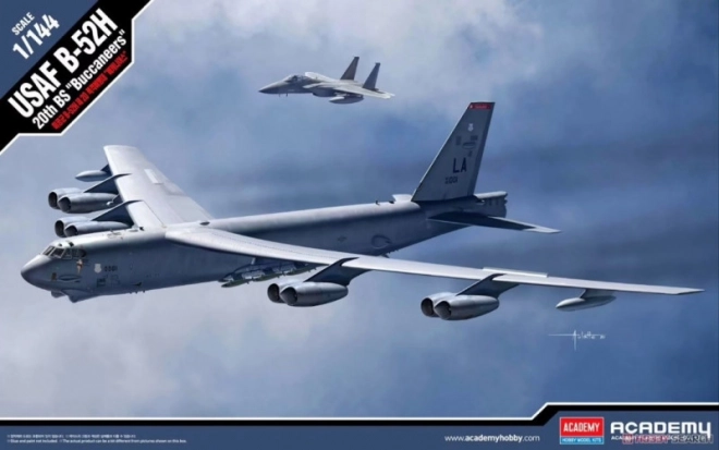 Plastični model bombardera USAF B-52H 20th BS Buccaneers 1/144