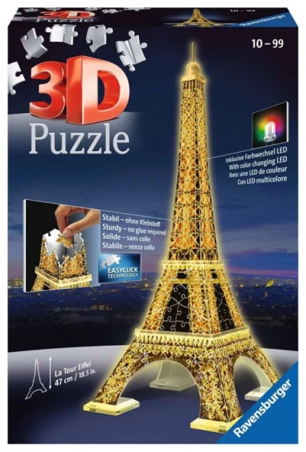 Eiffelov toranj (Noćna edicija) 3D 216d