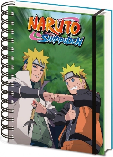 Spiralna bilježnica A5 Naruto
